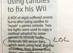 Wii Sensor Bar Works Using Heat, Claims UK Newspaper