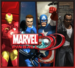 Marvel Pinball 3D Cover