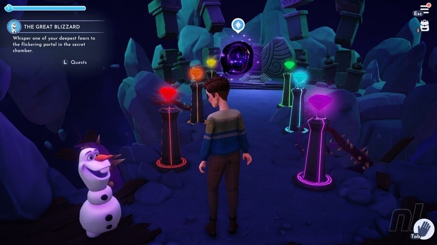 Disney Dreamlight Valley: How To Complete Olaf's Great Blizzard Quest, Gem Order 6