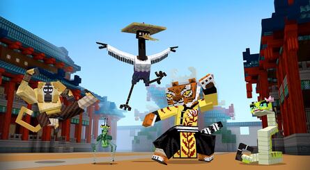 Kung Fu Panda x Minecraft