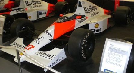 Before its closure in 2018, Donington Park's Grand Prix Collection was home to several of Senna's cars