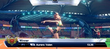100m Female Win