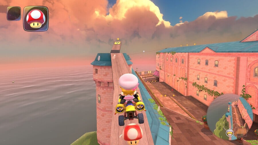 Peach Beach 5 Panel