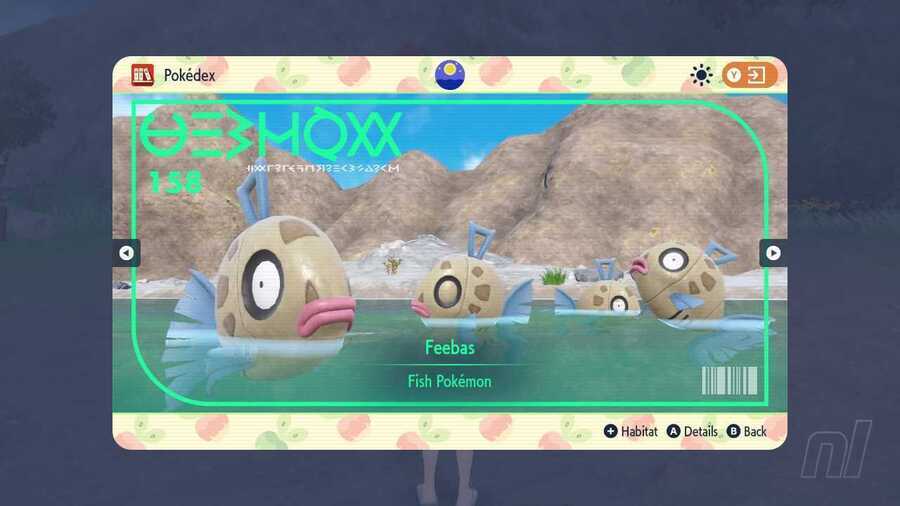 Pokémon Scarlet & Violet: Where To Find Feebas In The Teal Mask DLC 1