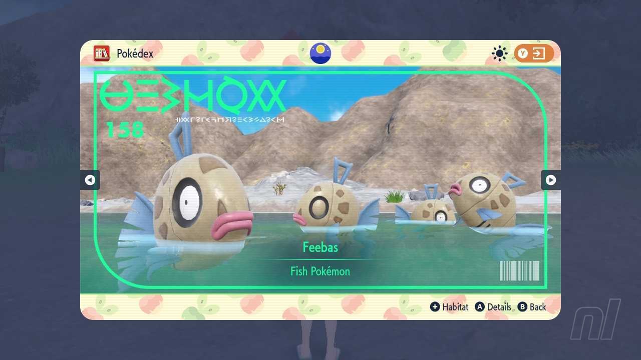 Pokémon Scarlet & Violet: Where To Find Feebas In The Teal Mask