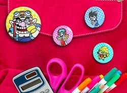 There's A WarioWare: Get It Together! Button Pin Set Up For Grabs On My Nintendo (US)