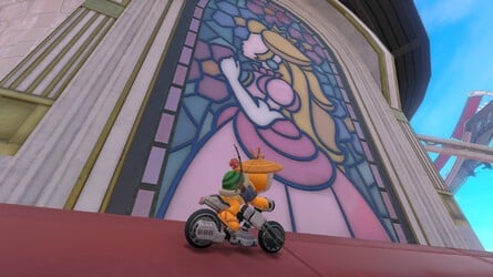 Peach Stadium Free Roam Mirror Mode Unlock Mario Kart World