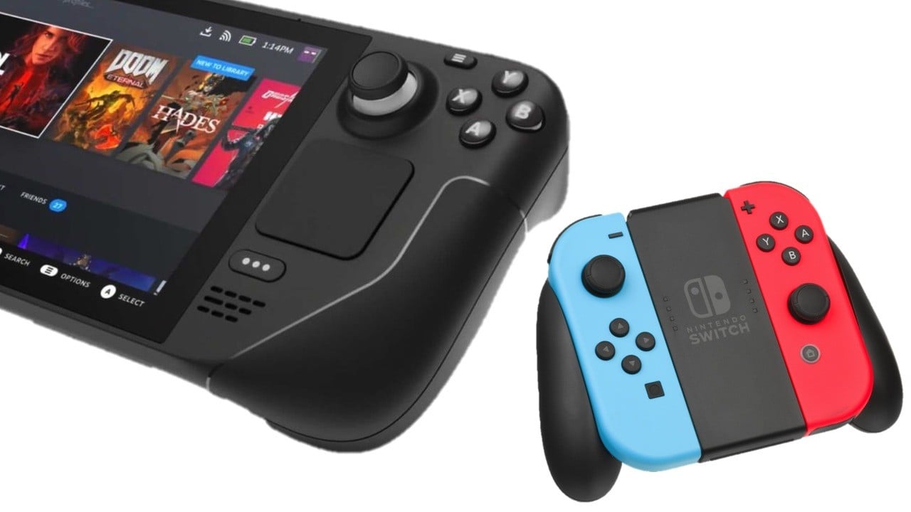 Steam Deck handheld Gaming Machine 🔥 A Nintendo Switch killer? For more  details, chat with us.