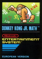 Donkey Kong Jr. Math Cover