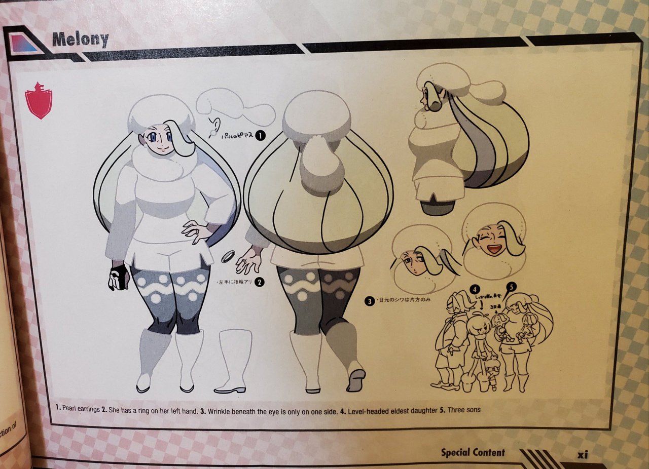 Check Out These Character Concept Artworks For Pokemon Sword And