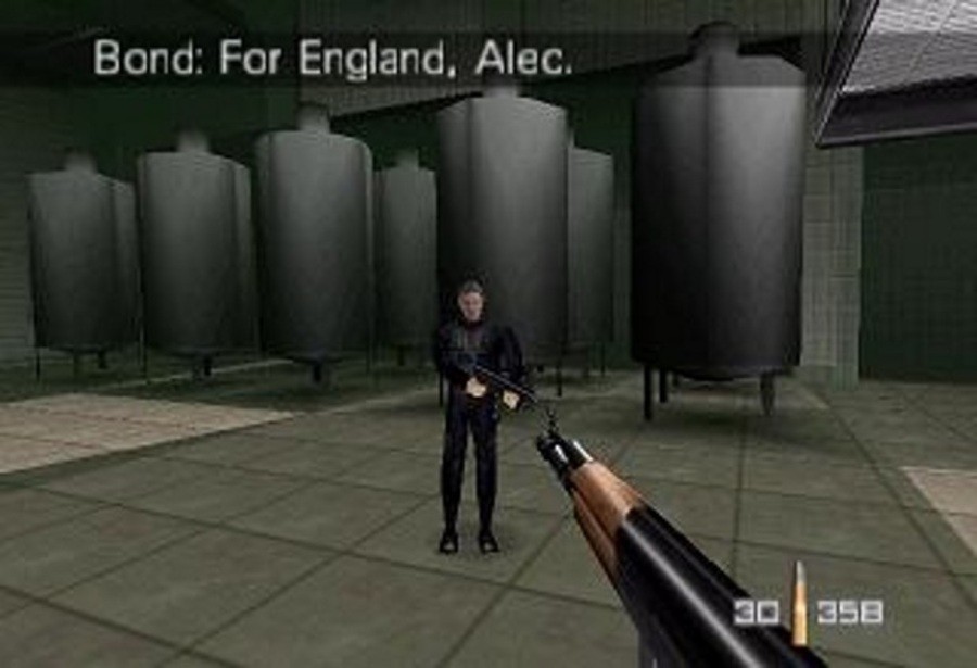 Big-head mode returns in Wii Goldeneye 007, college days relived