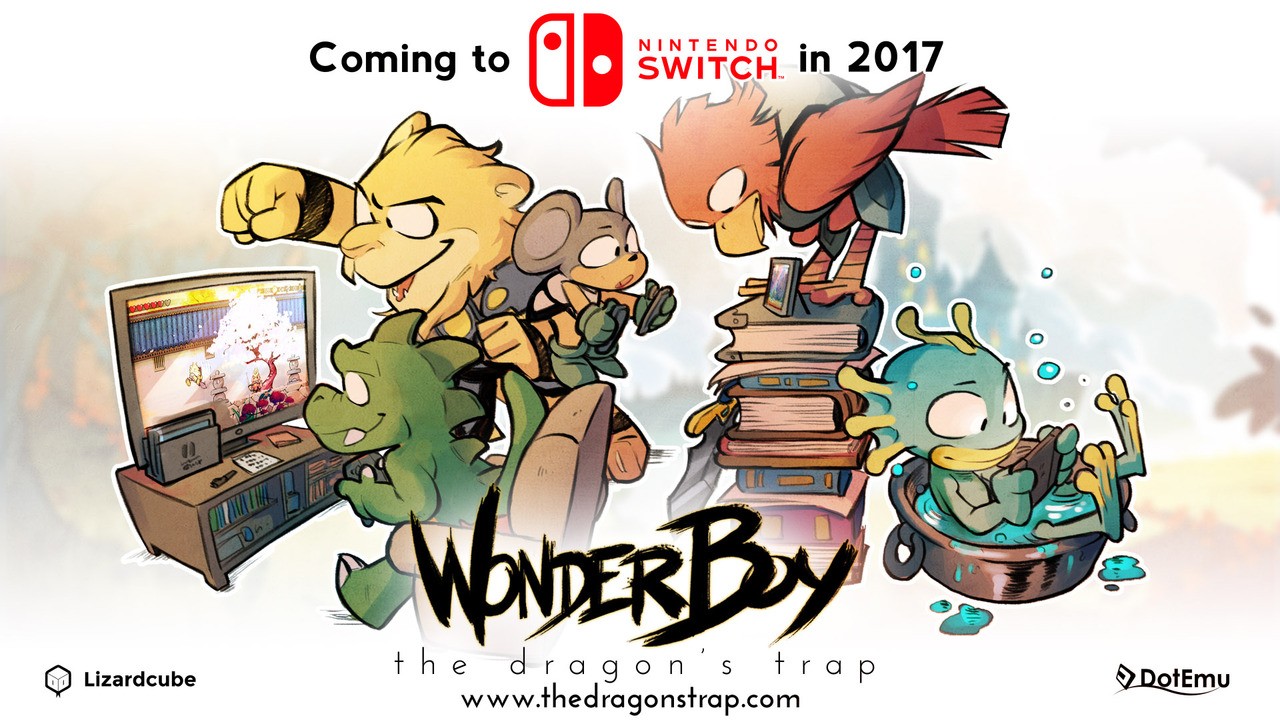 『ワンダーボーイ：ドラゴンの罠』が今年Nintendo Switchでリリースされることが決定