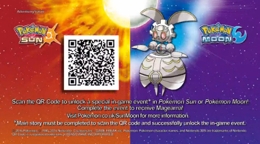 Pokémon Sun and Moon QR codes list - how the scanner works and