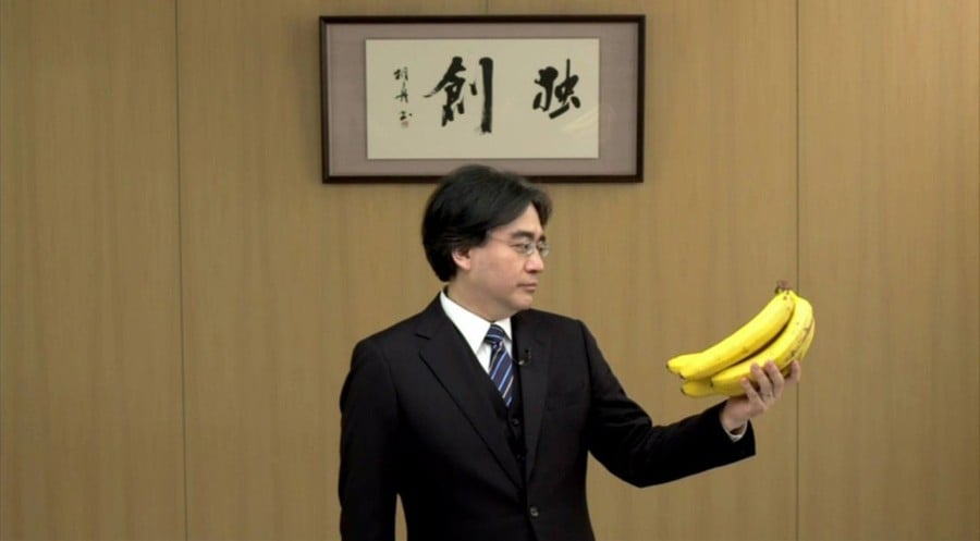 Satoru Iwata Banana1