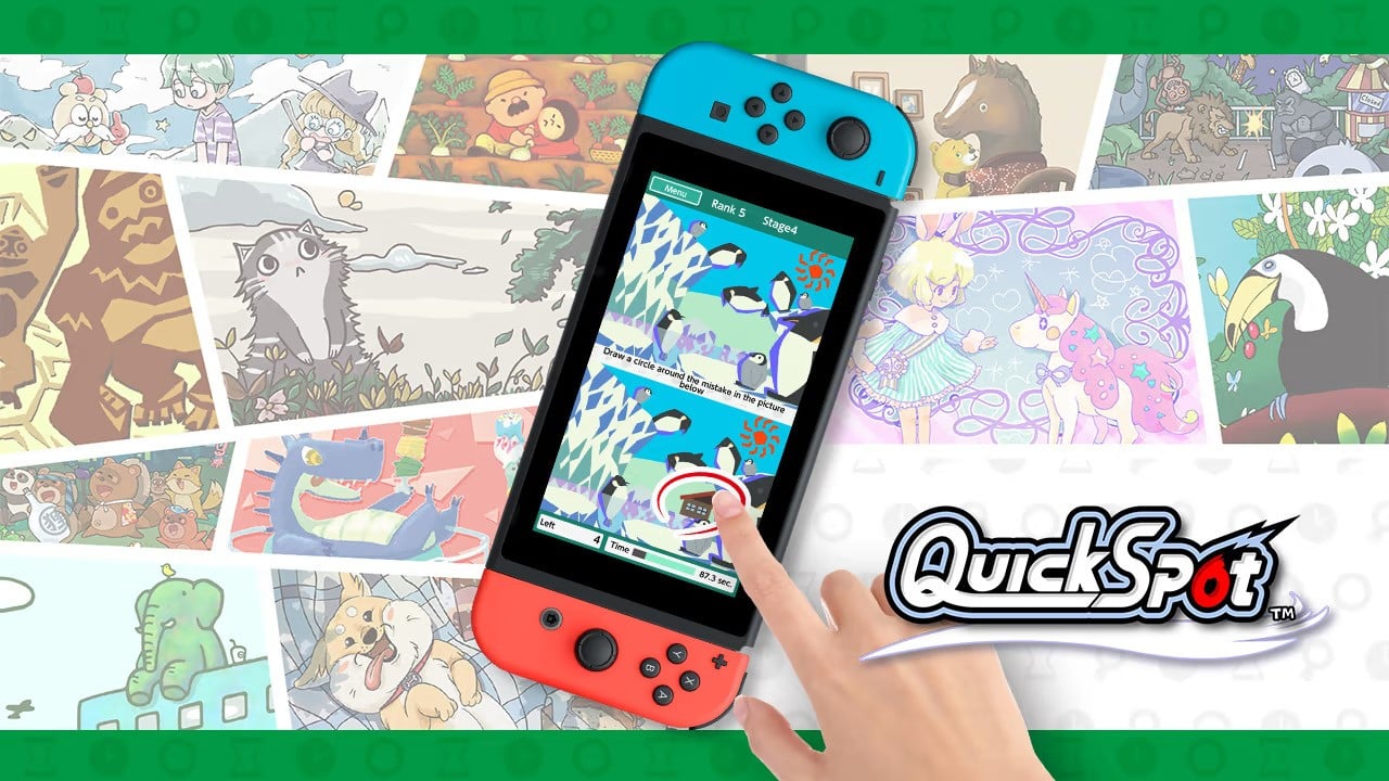 تريد تمرين الدماغ؟  أصدرت Bandai Namco QuickSpot On Switch