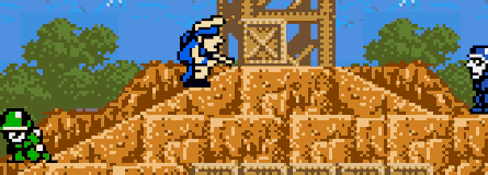 Clockwise, from top left: Faselei!, Pac-Man, SNK vs. Capcom: Card Fighters Clash, SNK vs. Capcom: Match of the Millenium, Metal Slug: 1st Mission, King of Fighters R2