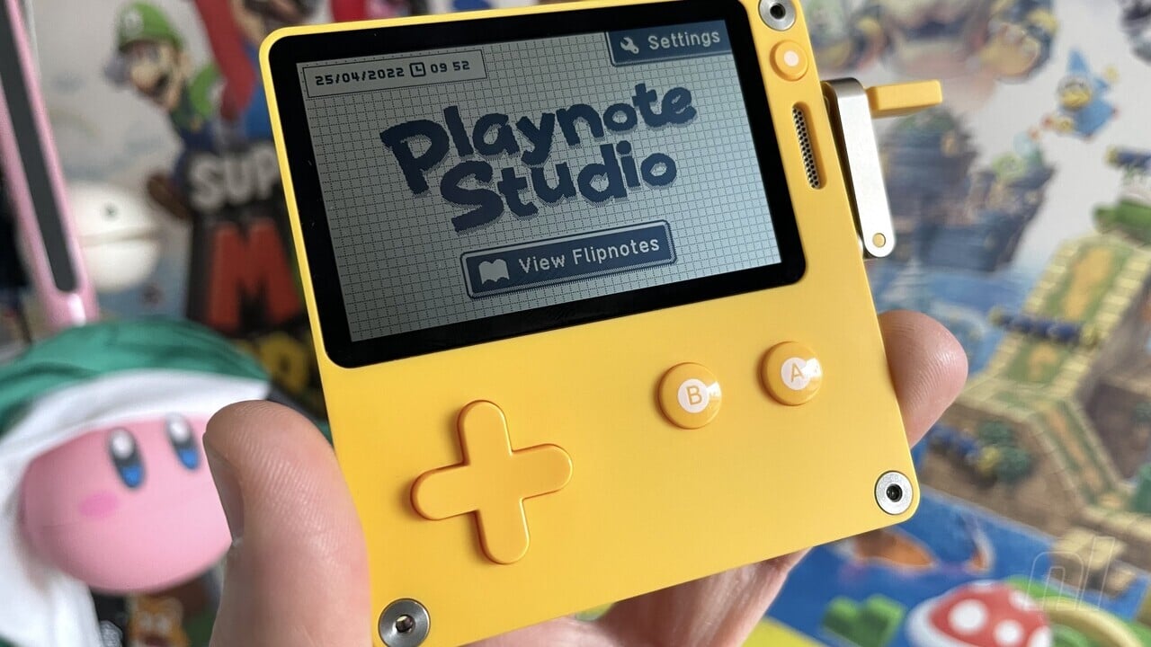 Playnote Studio é um ótimo aplicativo DSi Flipnote Studio para Playdate