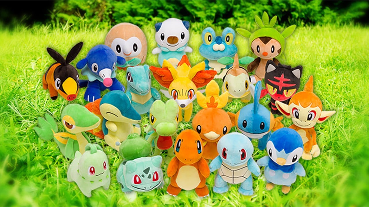 all pokemon plushies