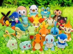 Every Single Pokémon Starter Is Getting A Brand New Official Plush Toy
