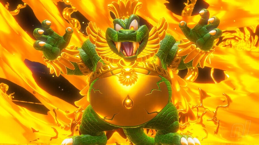Donkey Kong Bananza King K. Rool Planet Core Boss