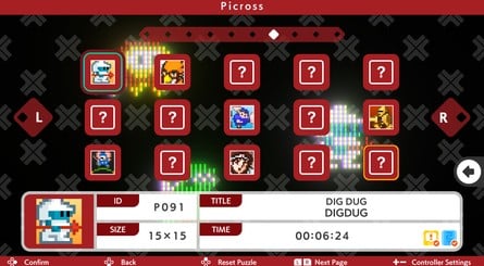 Picross S Namco Legendary Edition 2