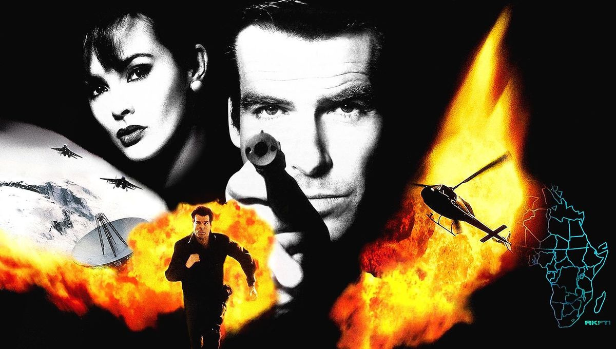 Quest 64 Official on X: August 25 1997, GoldenEye 007 debuted on the N64  in the Americas! Though games like 1080 Snowboarding and LOZ Ocarina of  Time have a prominent sun, Goldeneye's