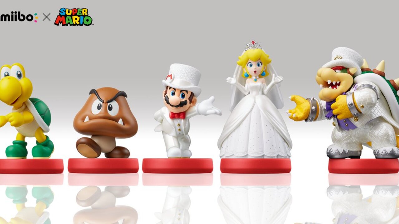 Peach Wedding outfit amiibo - Super Mario Odyssey Nintendo Wii U/Nintendo  Switch