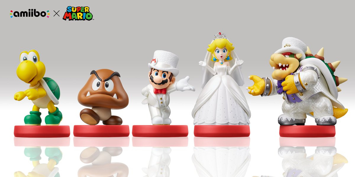 You Ll Want To Marry These Super Mario Odyssey Amiibo Nintendo Life