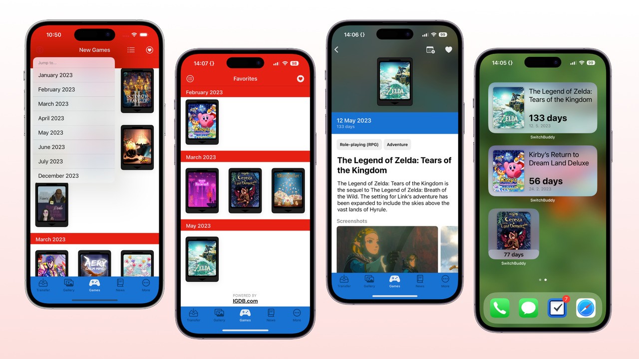 Udstråle Direkte Kristus 'SwitchBuddy' Mobile App Adds Game Database, Countdown Widgets, And More |  Nintendo Life