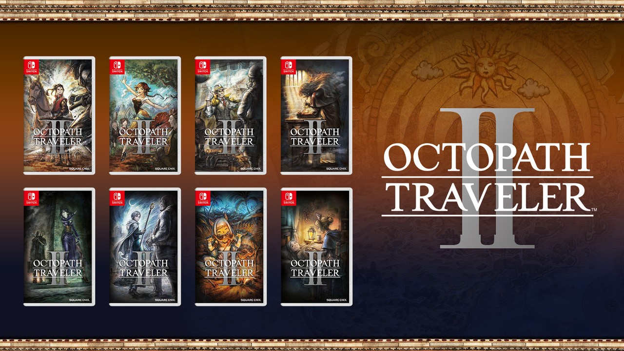 Octopath Traveler 2 Replacement Case Box Art -  Portugal