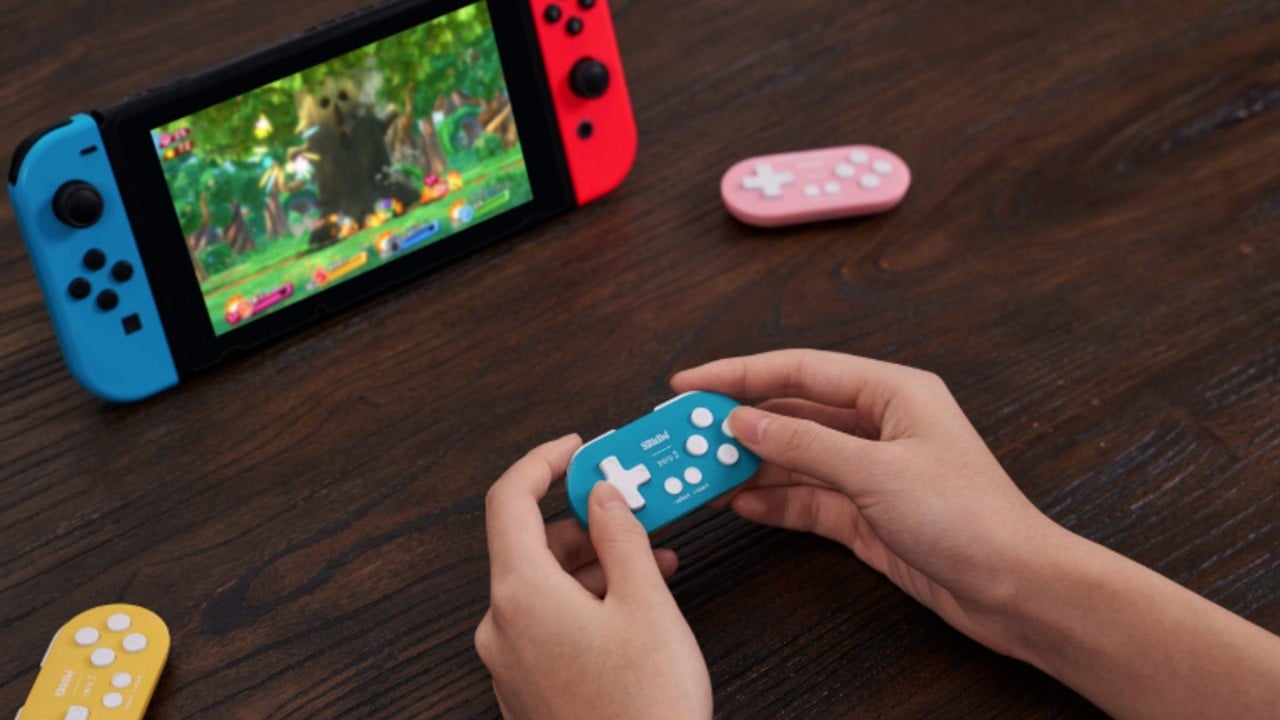 8bitdo S Zero 2 Is A Switch Controller That S Small Enough To Fit On Your Keychain Nintendo Life