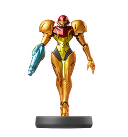 Smash Bros Samus amiibo