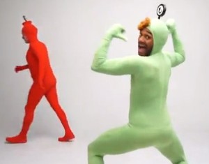 I think he's trying to get your attention