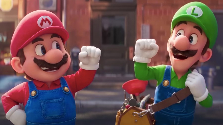 The Super Mario Bros. Movie Mario and Luigi