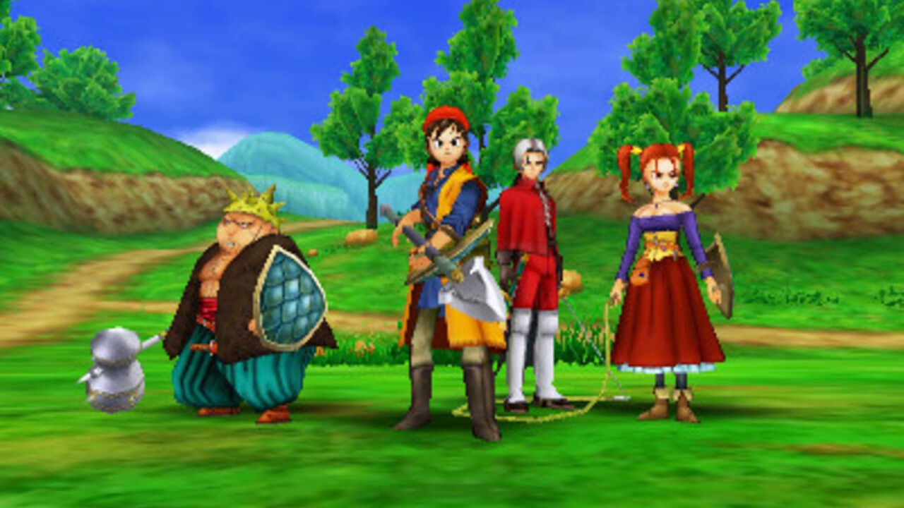 Dragon Quest VIII官方網站分享了3DS的更多詳細信息