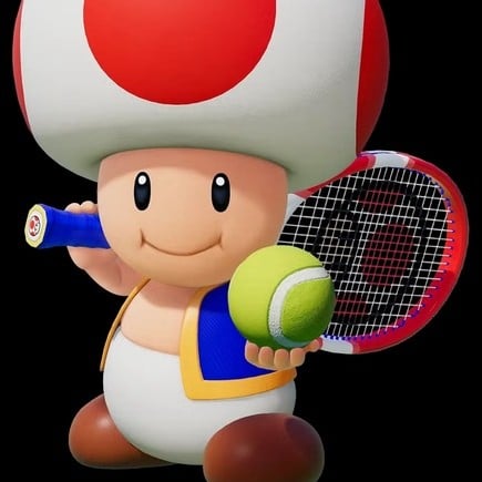 Mario Tennis Fever - Toad