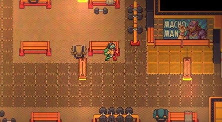 Wrestle Quest Training Room