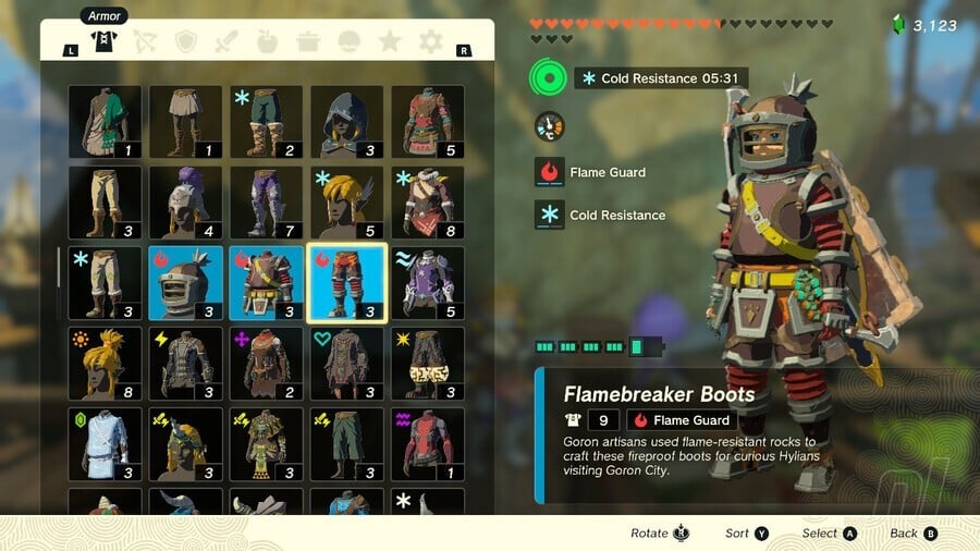 Zelda: Tears Of The Kingdom: All Armour Locations And Best Armour Sets 11