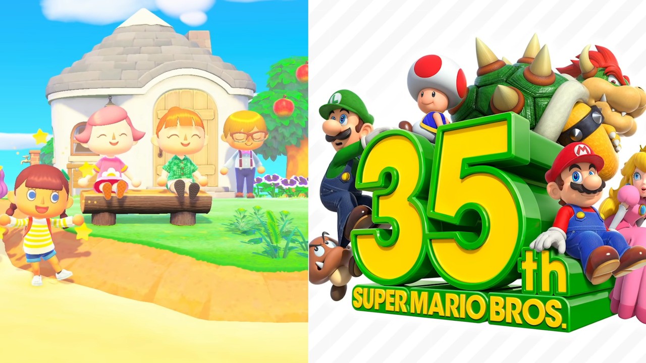 Animal Crossing: New Horizons Super Mario update arrives in March