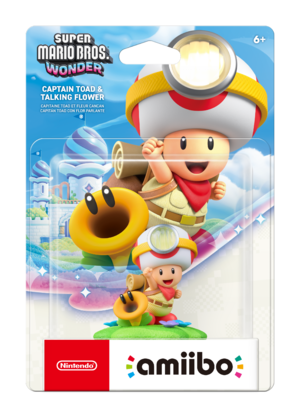 Captain Toad & Talking Flower amiibo Pack