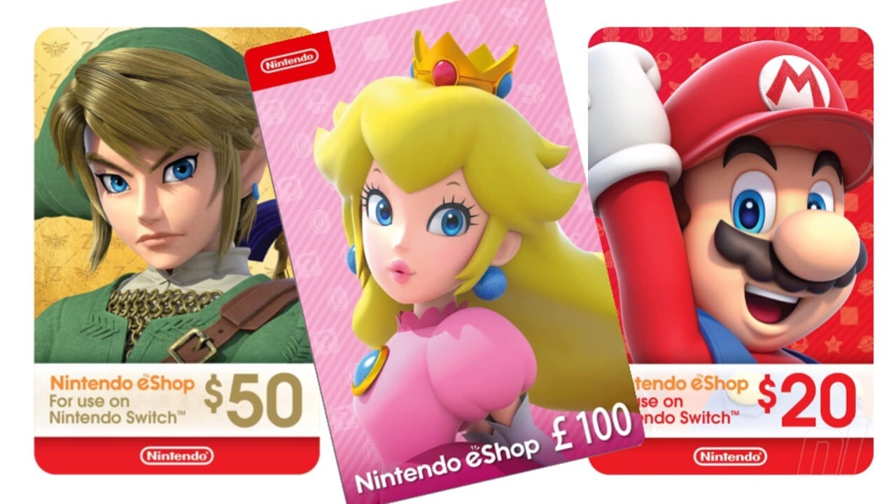 Nintendo eShop $10 Gift Card (USA) - Nintendo eShop Gift Cards