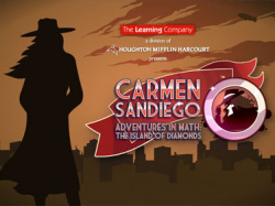 Carmen Sandiego Adventures in Math: The Island of Diamonds Cover