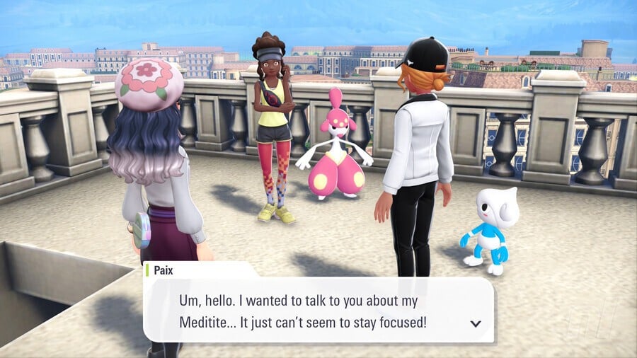 Pokémon Legends: Z-A: Guidance From A Yoga Master Side Mission - Where To Find The Spot Closest To Heaven 7