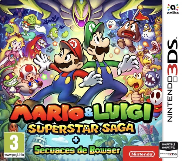 Mario & Luigi: Superstar Saga + Bowser's Minions EU Nintendo 3DS CD Key