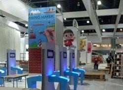 Grainy Image of "Mario Maker" and Nintendo's 2014 E3 Show Floor Emerges