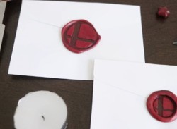 Anyone Can Join Super Smash Bros. Ultimate With These Replica Wax Seal Invitations