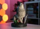 This Super-Deformed Dark Souls 'Great Grey Wolf Sif' Statue Is Utterly Adorable
