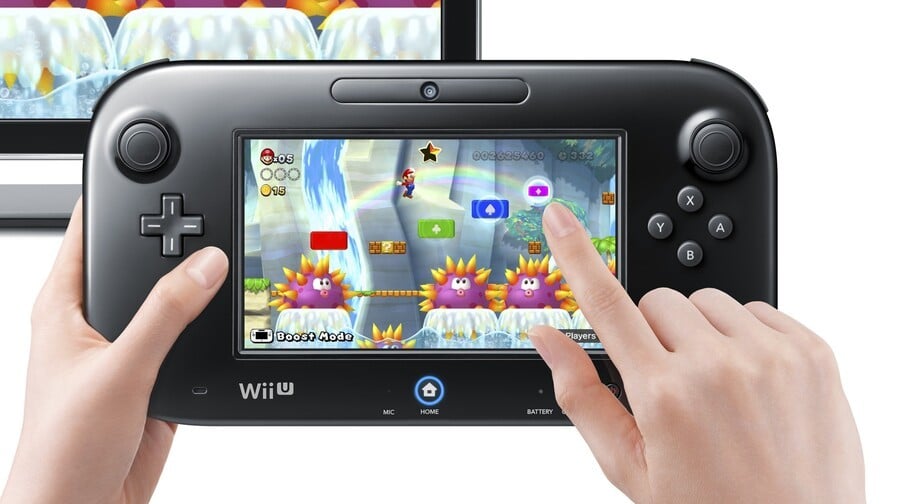 Wii U Game Pad Mario