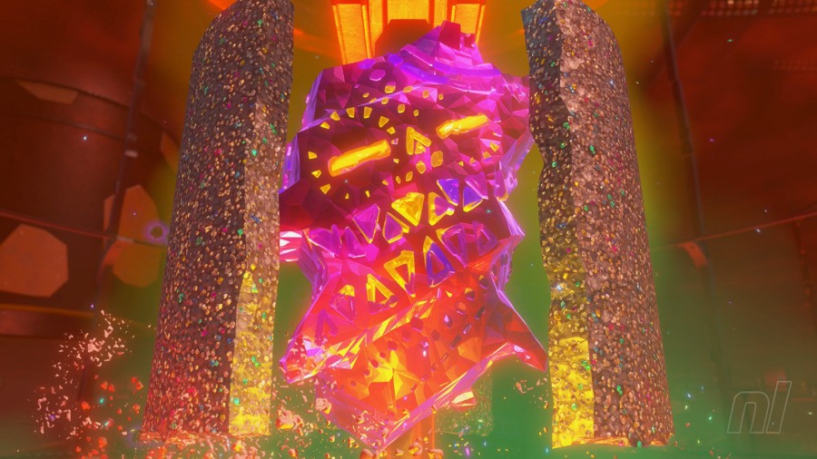 Donkey Kong Bananza Mad Mixer Canyon Layer