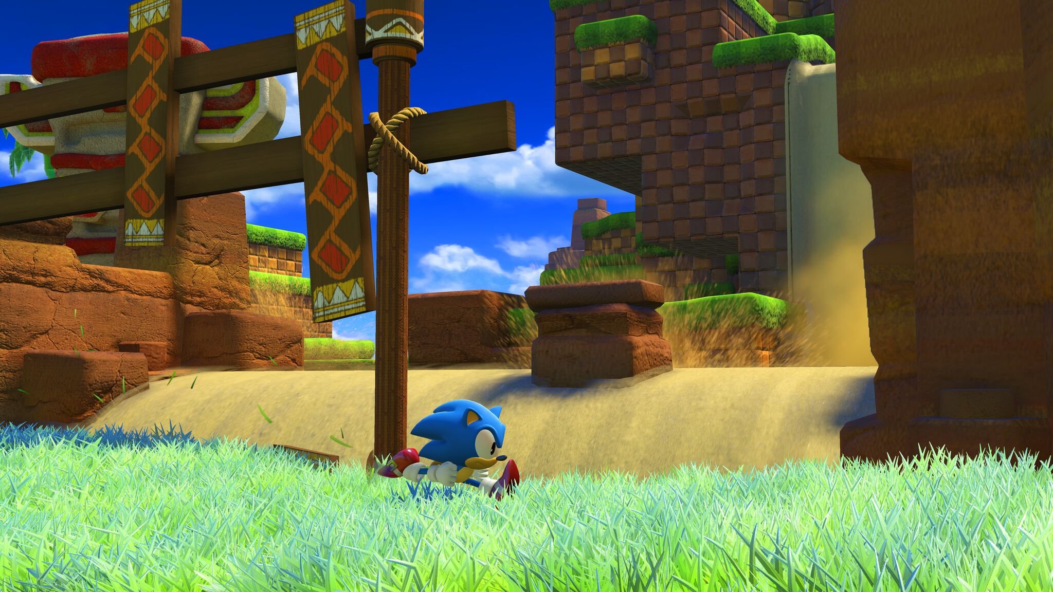 Return to the Green Hill Zone as Classic and Modern Sonic in the New Sonic  Generations Demo